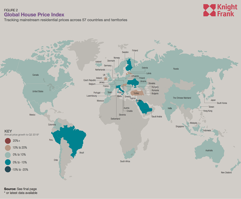Malta es el país en el que más crecen los precios del mercado inmobiliario