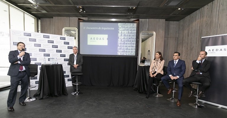 La industrialización centra el debate del II Encuentro de Arquitectos Aedas Homes