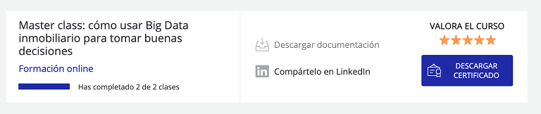 Ya disponibles los certificados de los cursos de Fotocasa Pro Academy