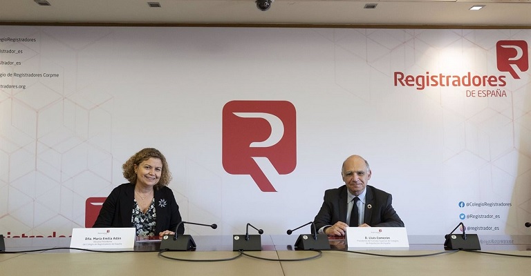 Registradores y Arquitectos crean un convenio para facilitar el acceso a los registros de la propiedad