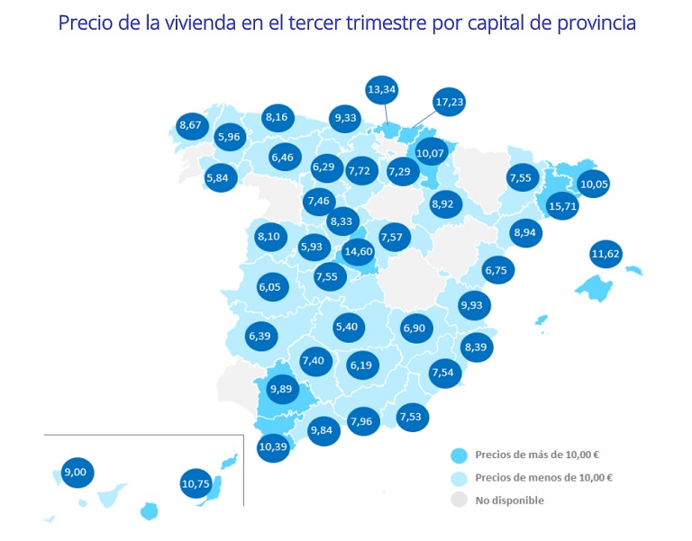 El precio del alquiler vuelve a caer: desciende un -2,9% trimestral y un -5,6% interanual