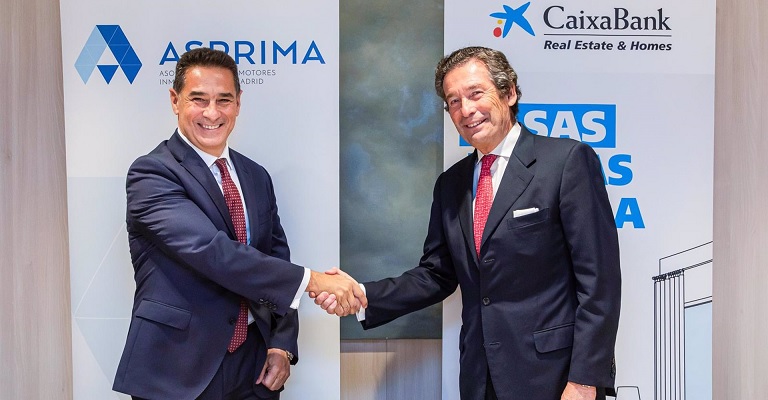 CaixaBank y la Fundación Asprima renuevan su acuerdo para apoyar al sector inmobiliario