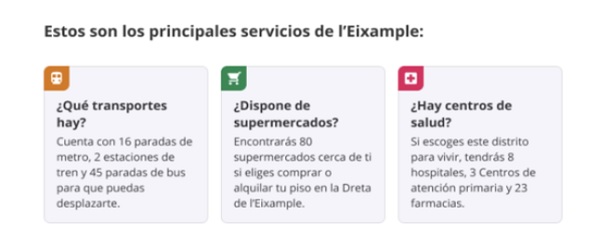 “Guía de barrios”, la funcionalidad con toda la información sobre el barrio en el que quieres vivir