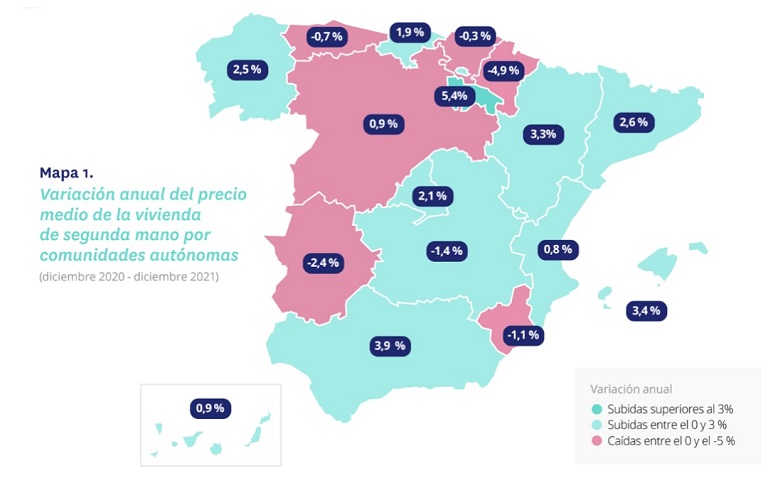 Madrid y Baleares, las comunidades más caras para comprar vivienda