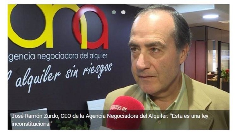 ANA: "Es una ley innecesaria e inconstitucional que va a perjudicar gravemente la oferta en alquiler"