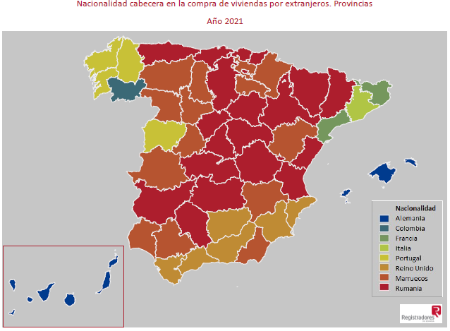 Los precios medios por vivienda se triplican ampliamente entre comunidades autónomas