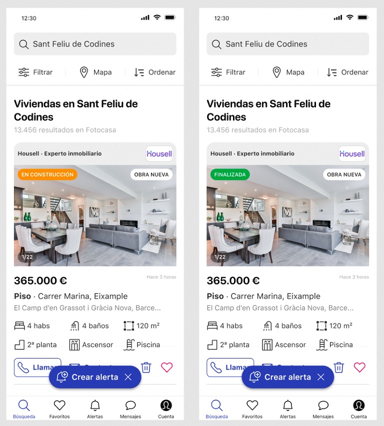 indicador estado de obra nueva