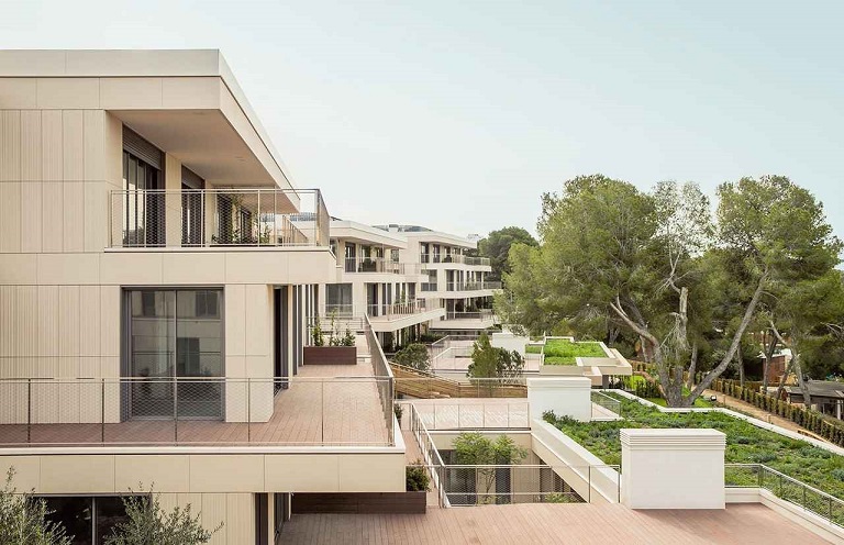Infinitum (CriteriaCaixa), viviendas de alto standing en la Costa Dorada