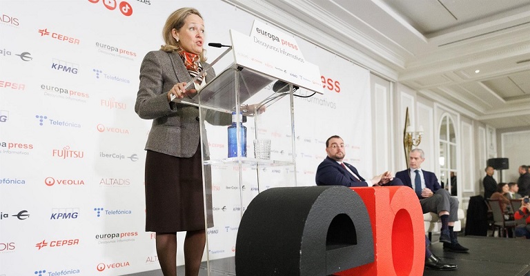 Calviño destaca que el IPC se "ha estabilizado" en enero