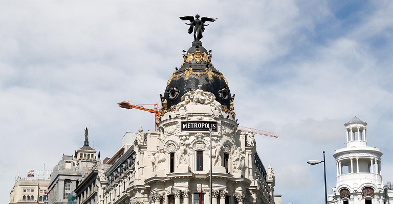 La Gran Vía de Madrid, una de las arterias comerciales más grandes de la capital española, se ha situado como la segunda calle comercial europea