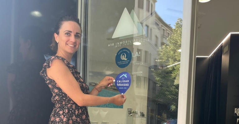 Rebeca Pascual (A10 Inmobiliaria): “Tener el Sello de calidad inmobiliaria Fotocasa supone el reconocimiento al trabajo bien hecho”