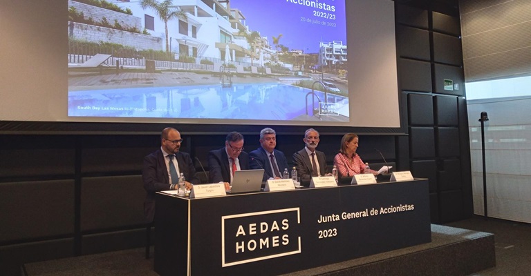 Aedas Homes ha amortizado 3,1 millones de acciones de su autocartera, con el objetivo de remunerar a sus accionistas con 60 millones de euros