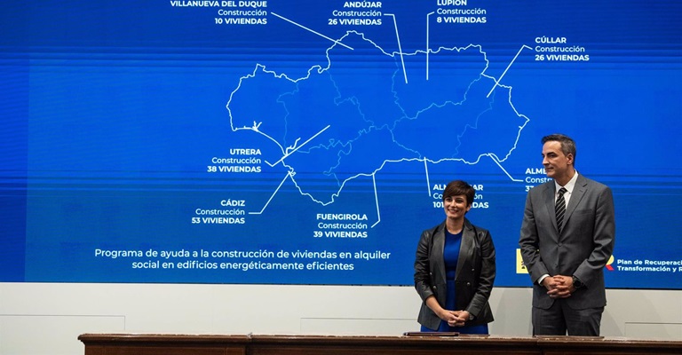 Vivienda firma 44 acuerdos con diez CCAA para construir 3.233 viviendas de alquiler social