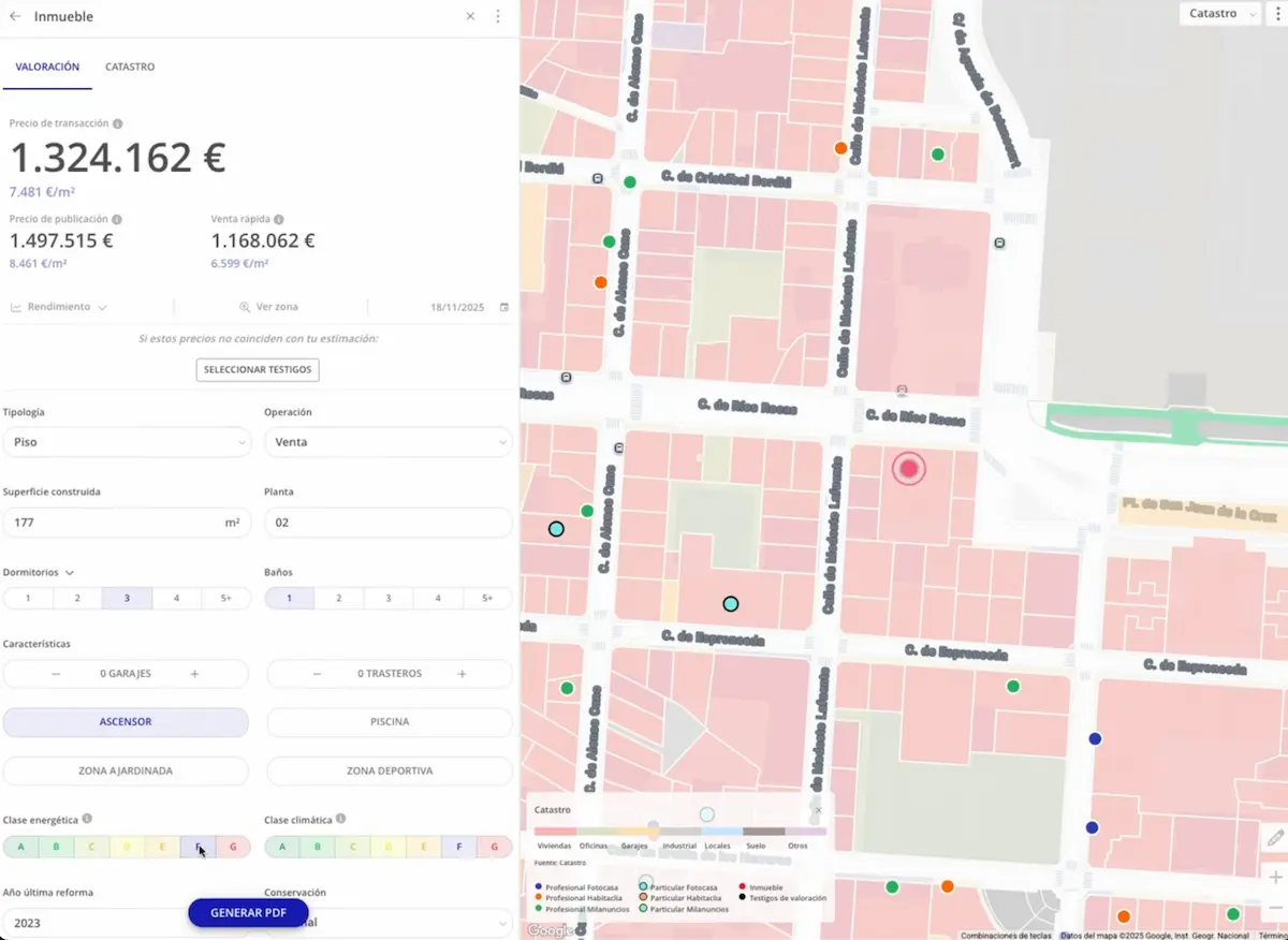 valoracion eficiencia energetica datavenues 3
