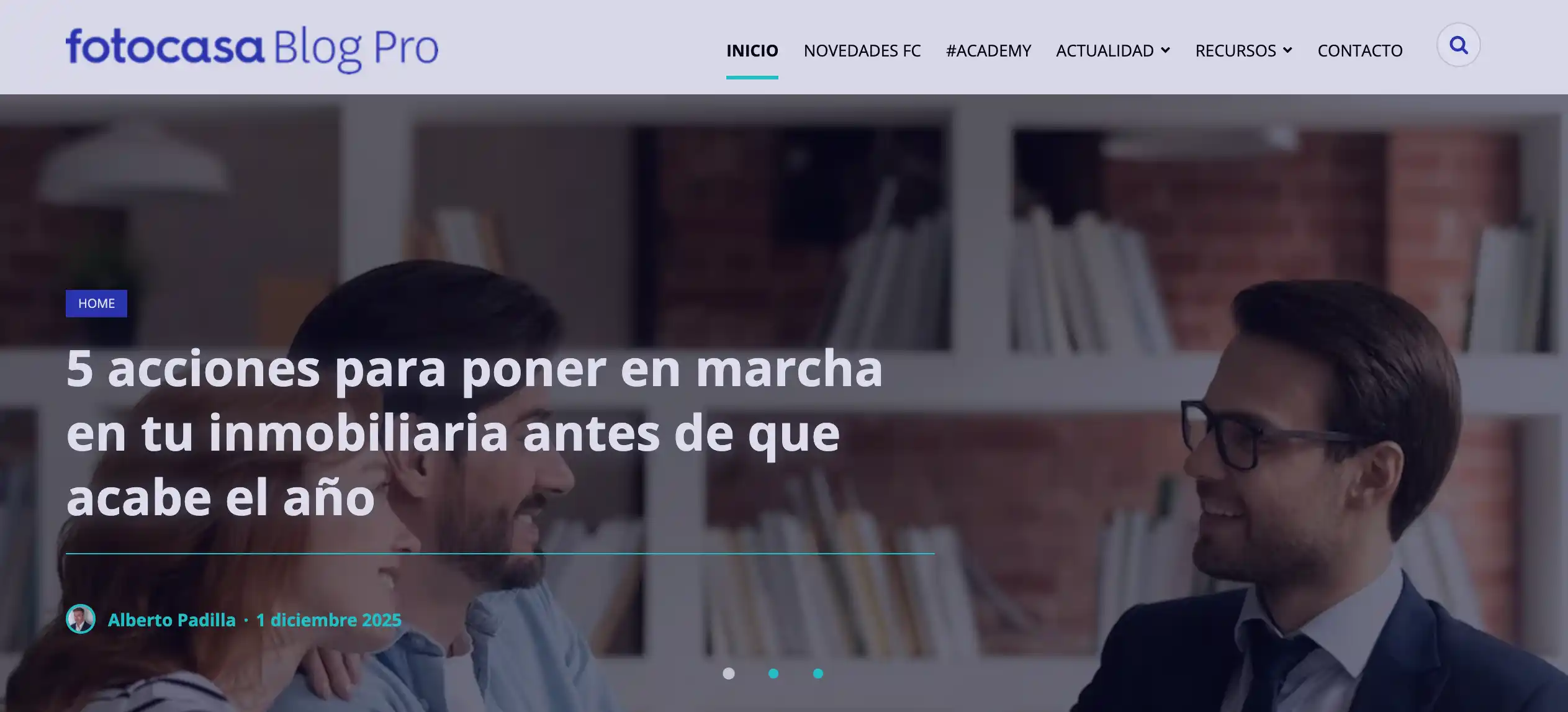 blog fotocasa pro nuevo menu