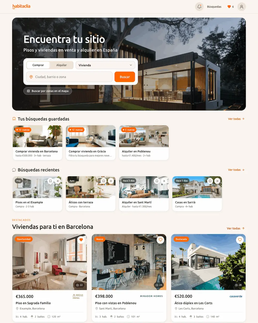 home nueva web habitaclia